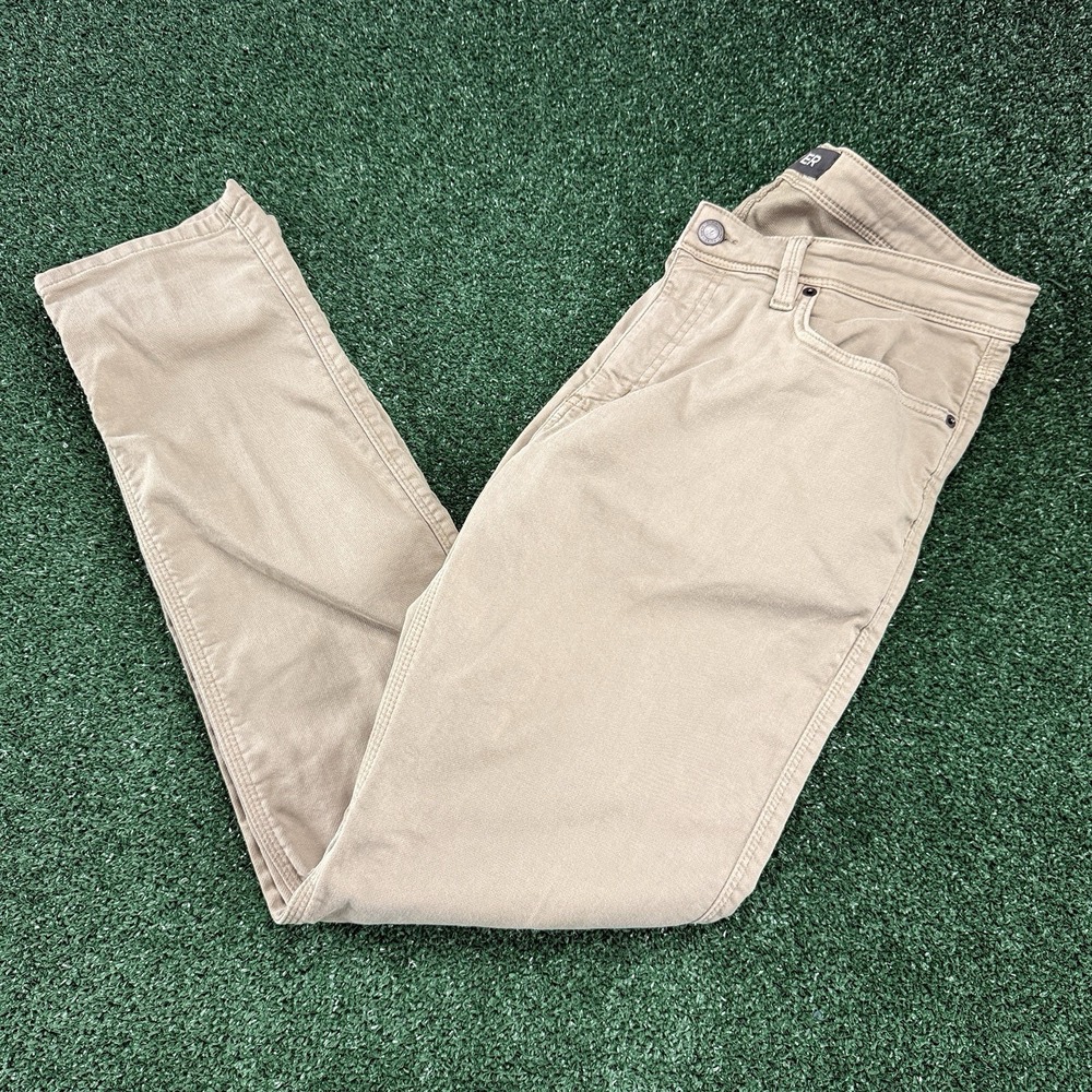 DU/ER Men's Commuter N2X Slim Fit Stretch Pants Jeans Size 36x32 Brown